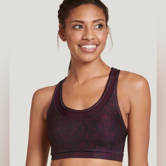 Jockey® Hold the Phone Medium Impact Sports Bra - Picture 1 of 7